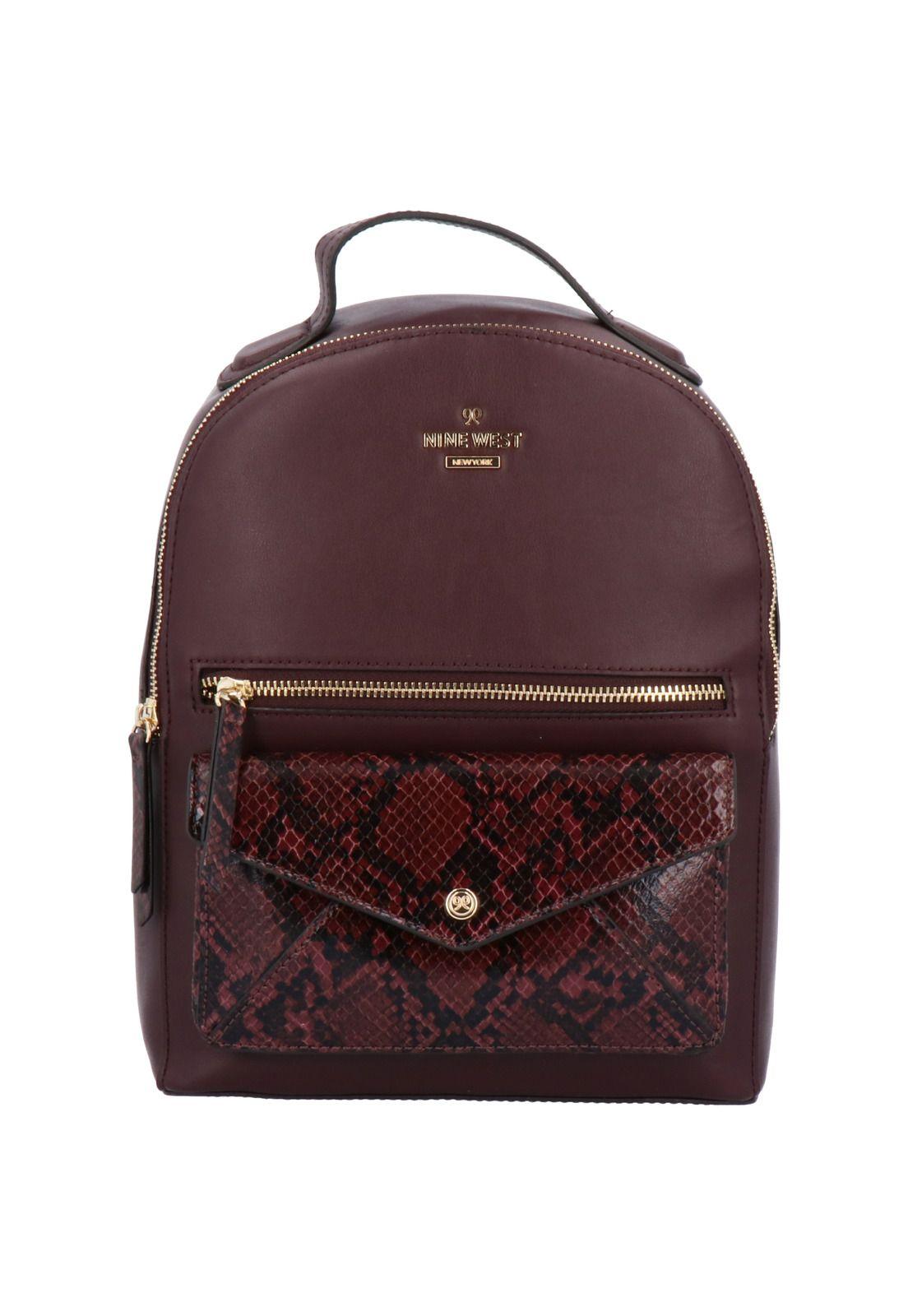 Mochila Amelia Backpack Burdeo Mujer-0