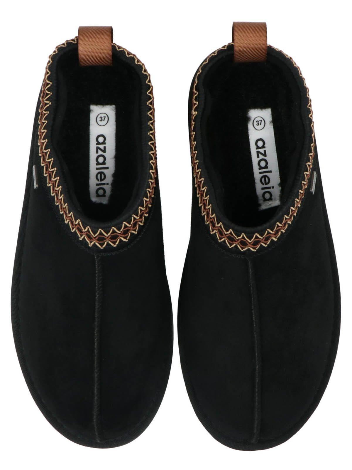 Pantufla Luton Mujer Negro-8