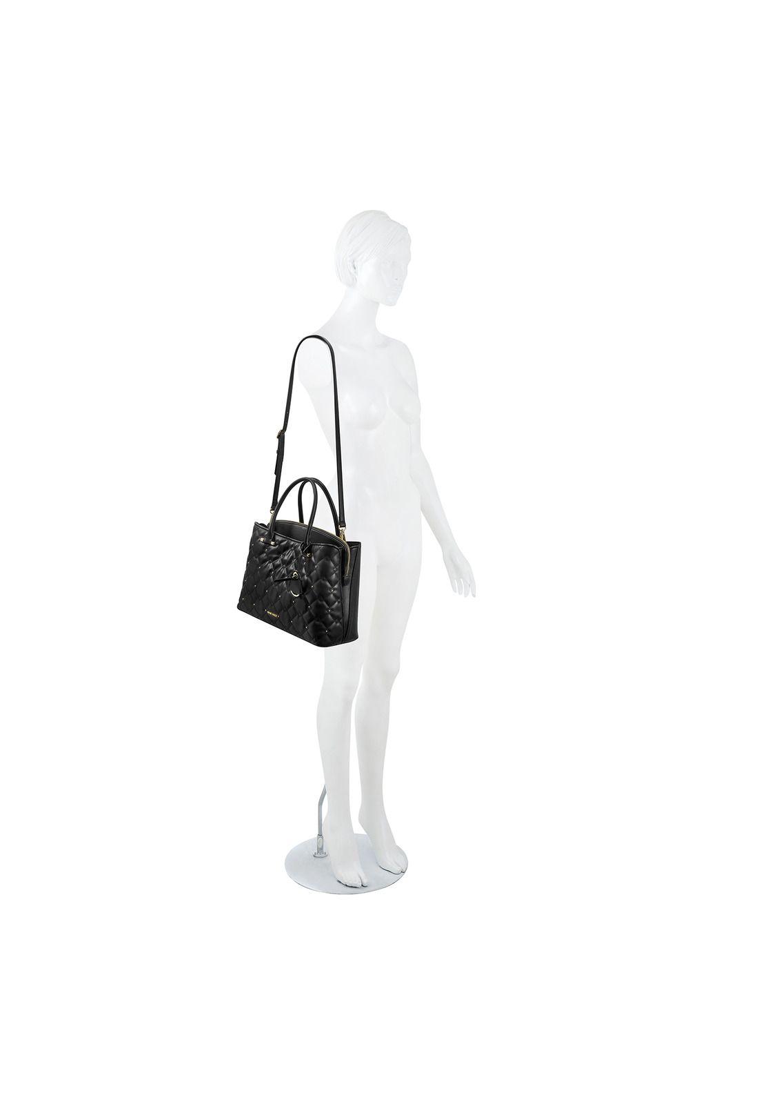 Cartera Eloise Jet Set Satch Negro Mujer-4