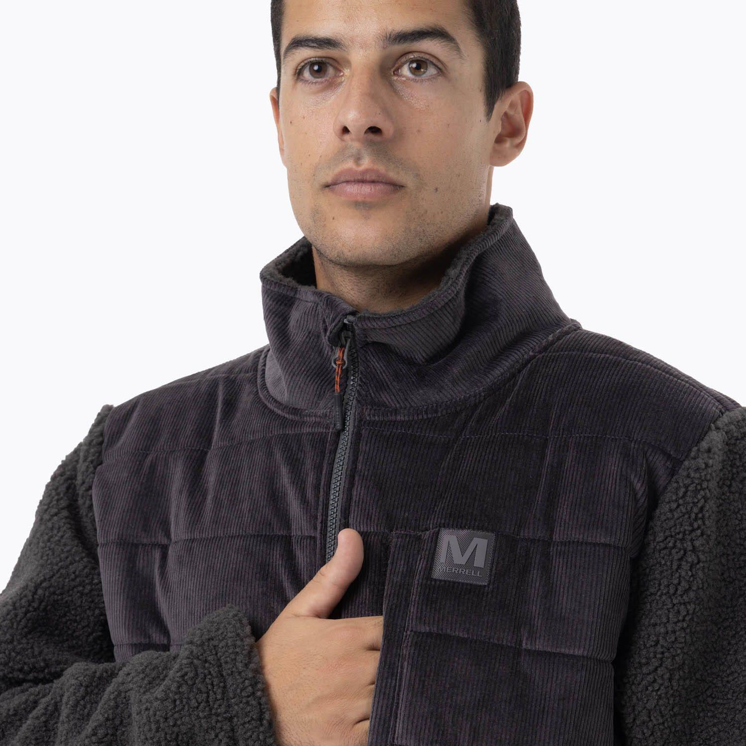 Polar Hombre Ridge Sherpa Gris Oscuro-5