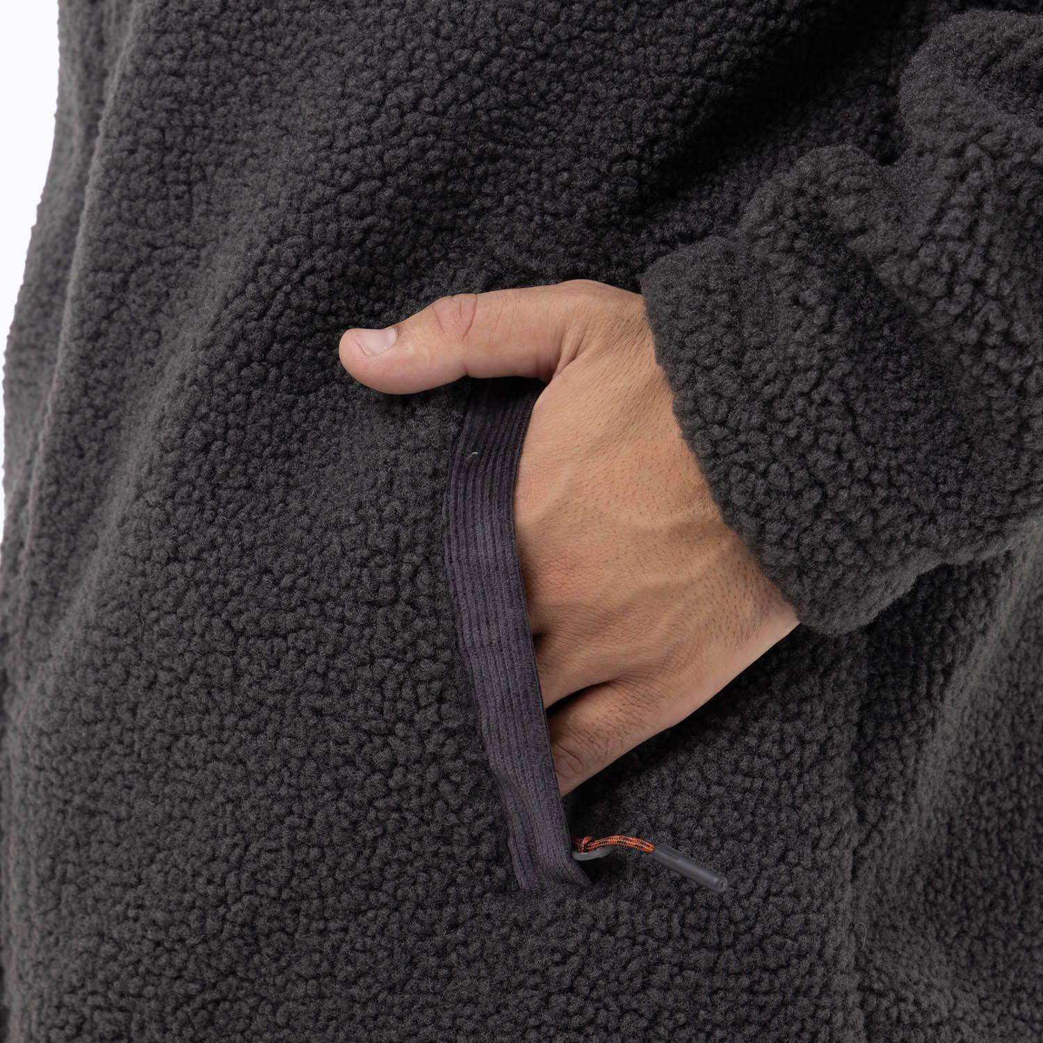 Polar Hombre Ridge Sherpa Gris Oscuro-6