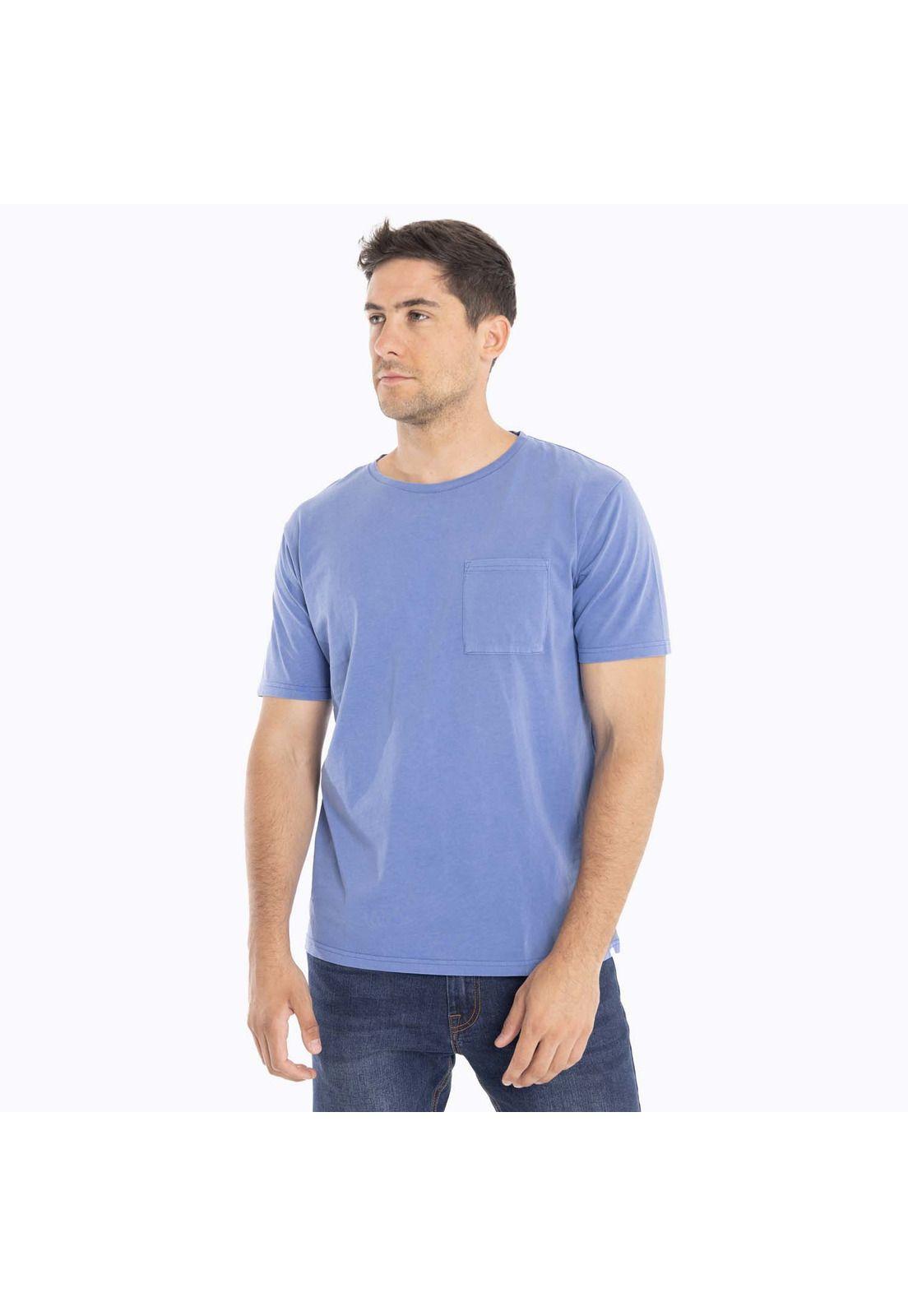 Polera Hombre Susquehanna Celeste Merrell-1