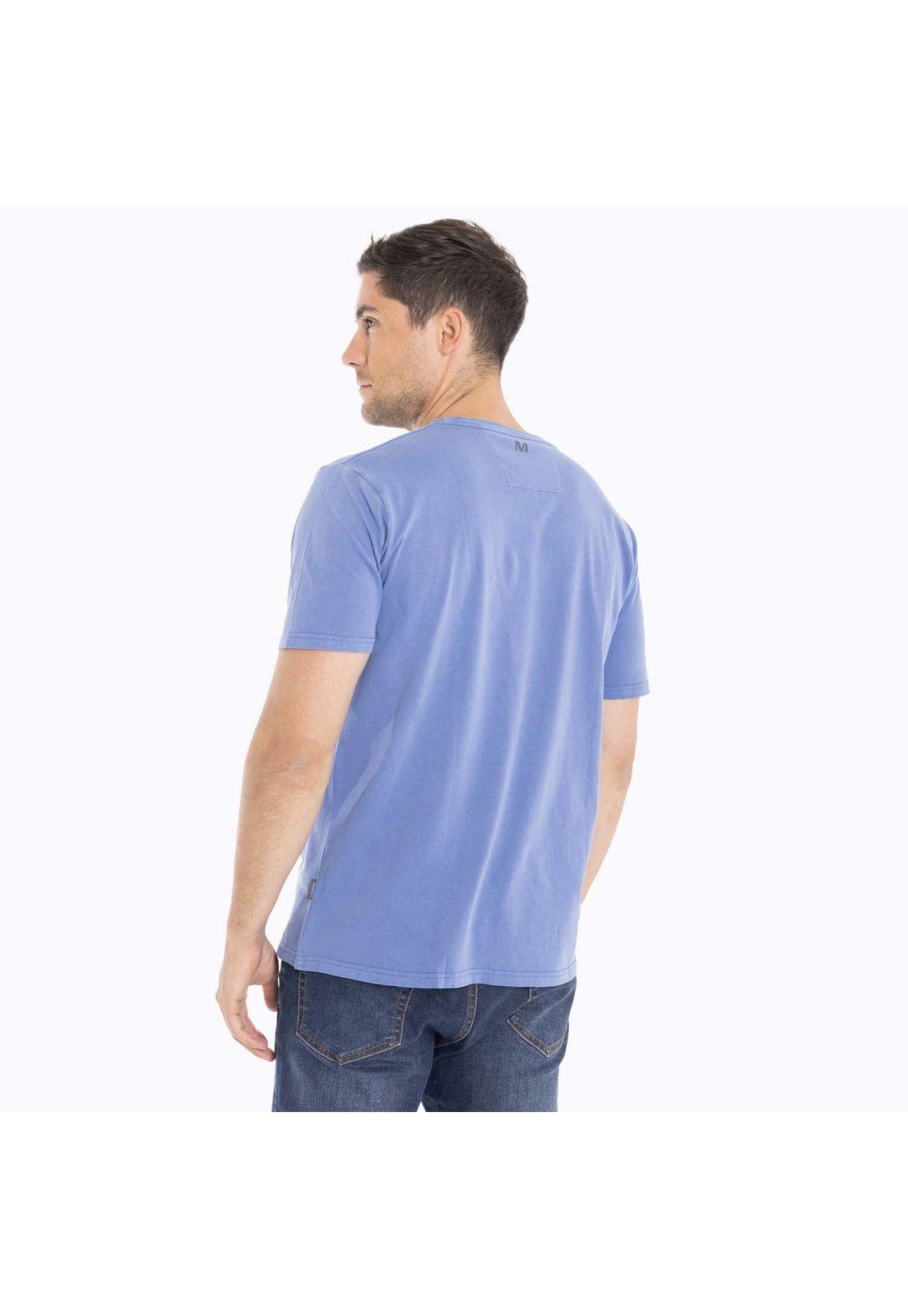 Polera Hombre Susquehanna Celeste Merrell-3