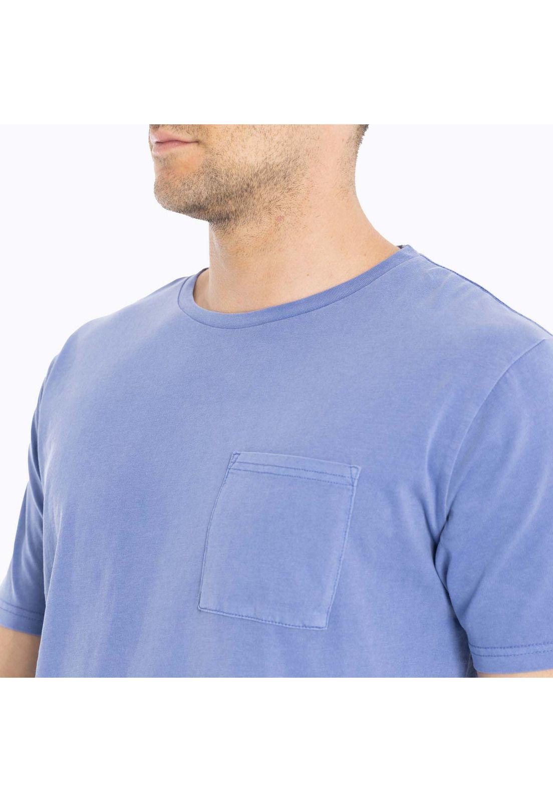 Polera Hombre Susquehanna Celeste Merrell-4