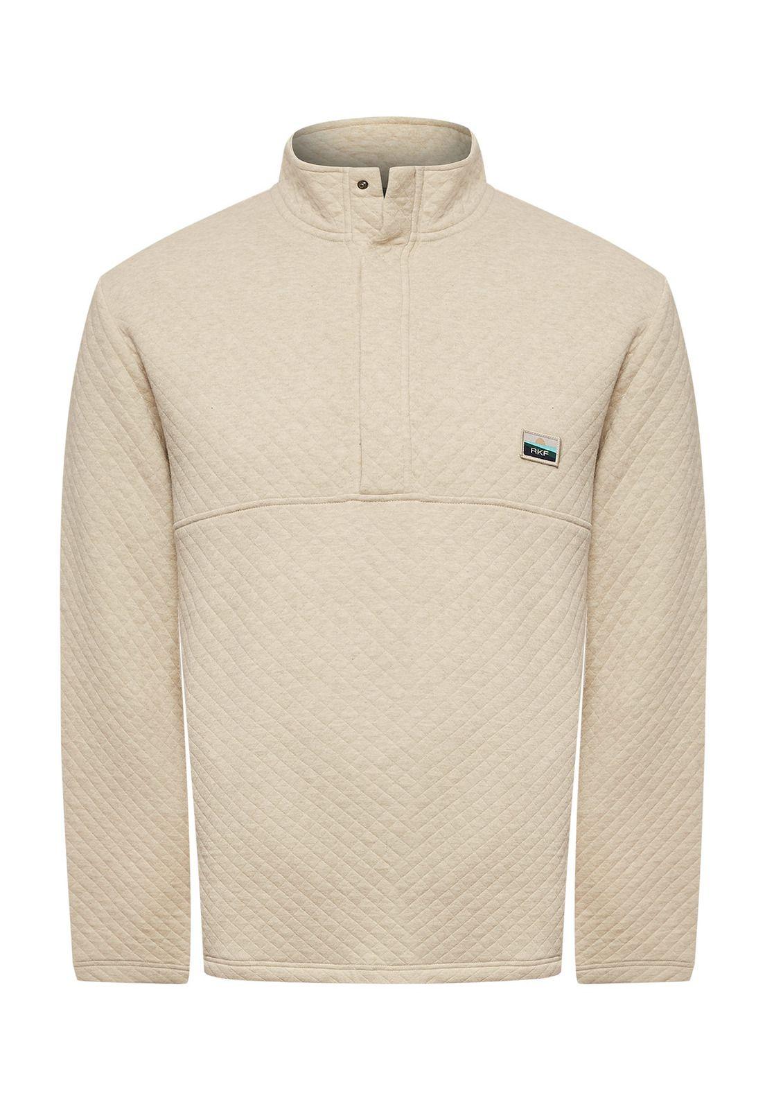 Polerón Algodón Orgánico Hombre Haze Beige-0