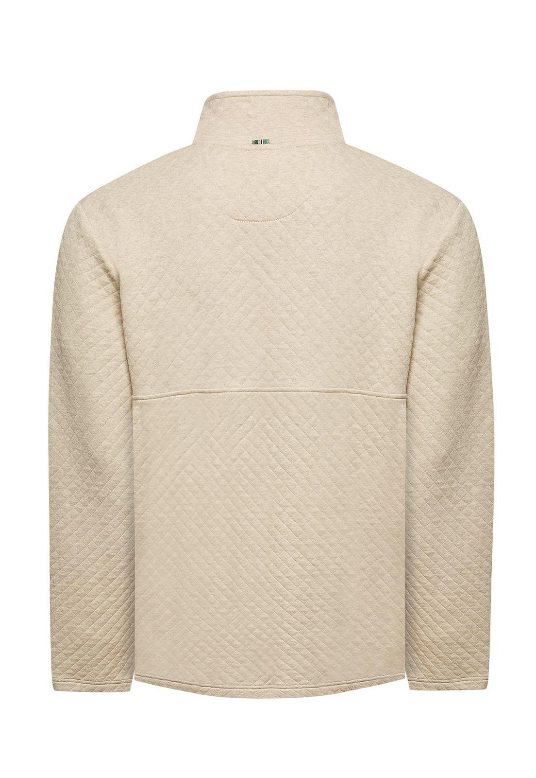 Polerón Algodón Orgánico Hombre Haze Beige-1