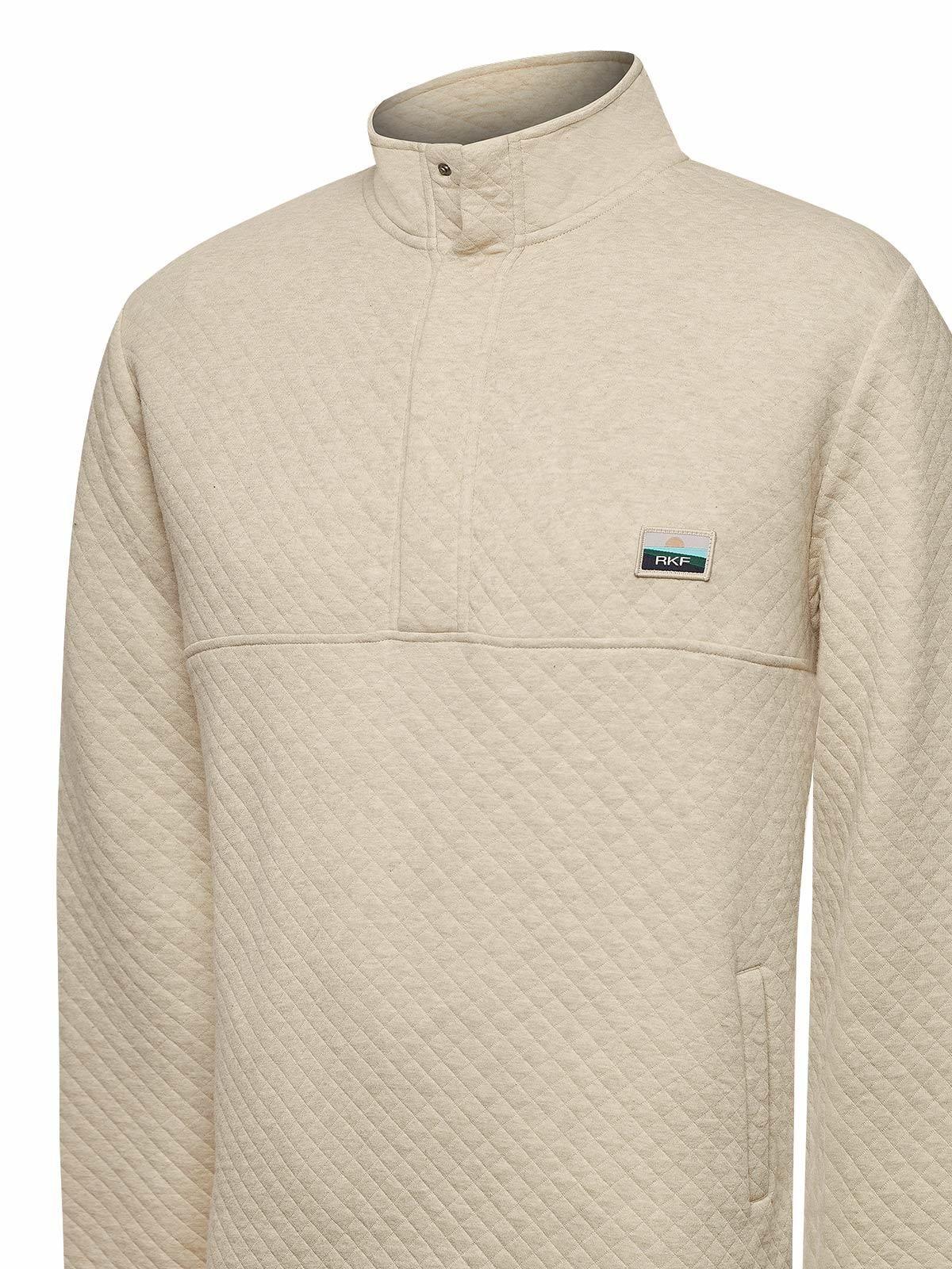 Polerón Algodón Orgánico Hombre Haze Beige-3
