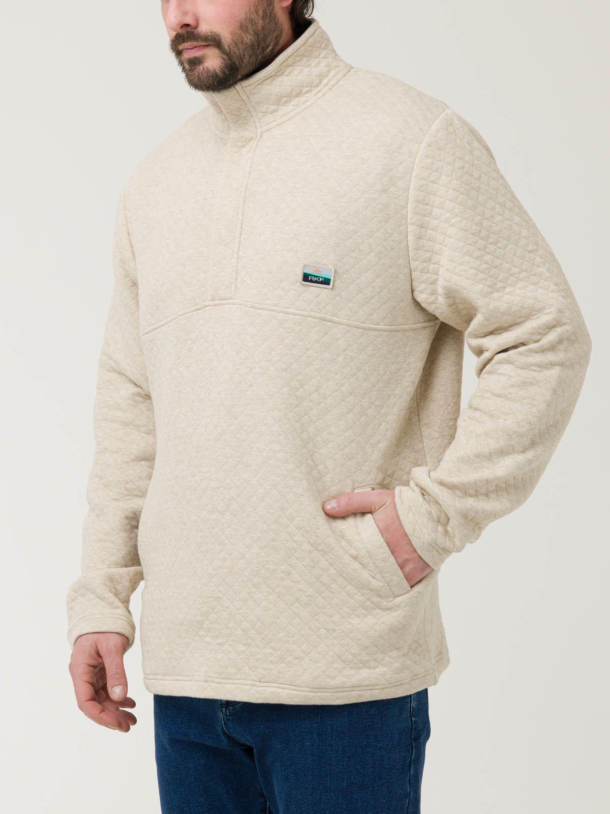 Polerón Algodón Orgánico Hombre Haze Beige-5