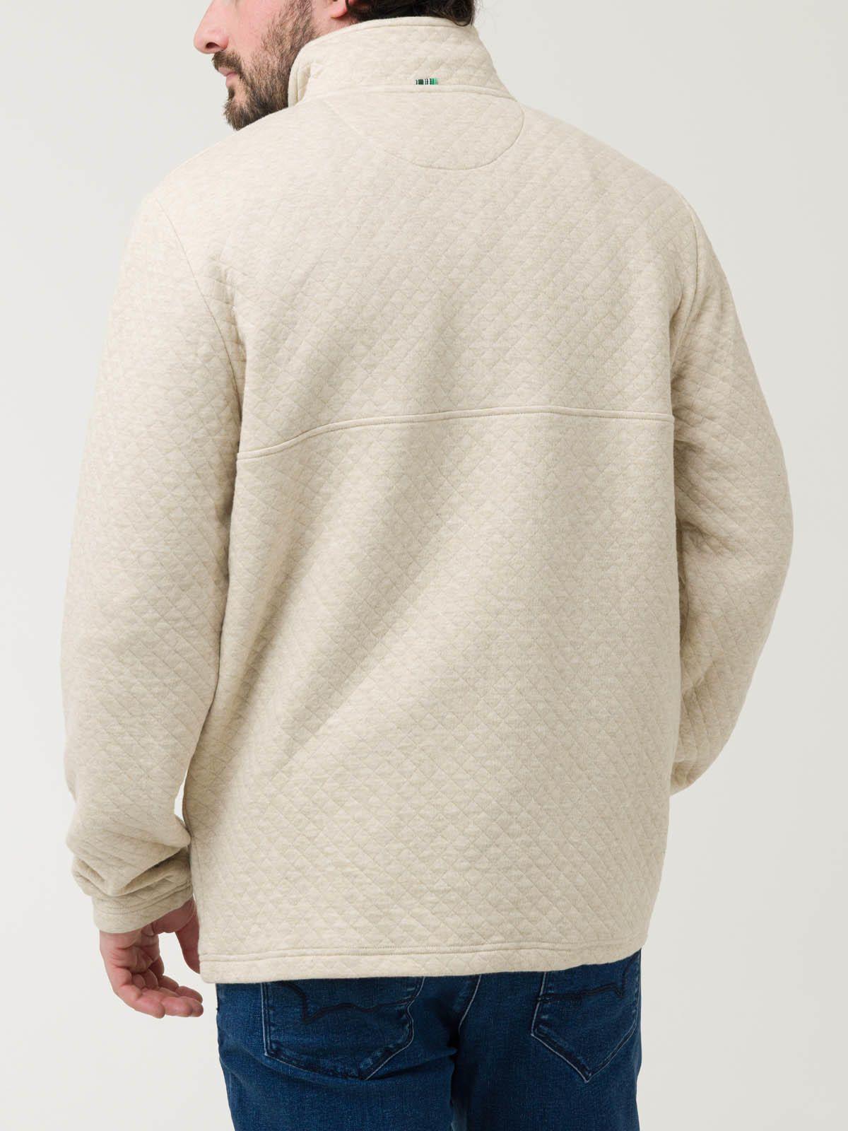 Polerón Algodón Orgánico Hombre Haze Beige-6