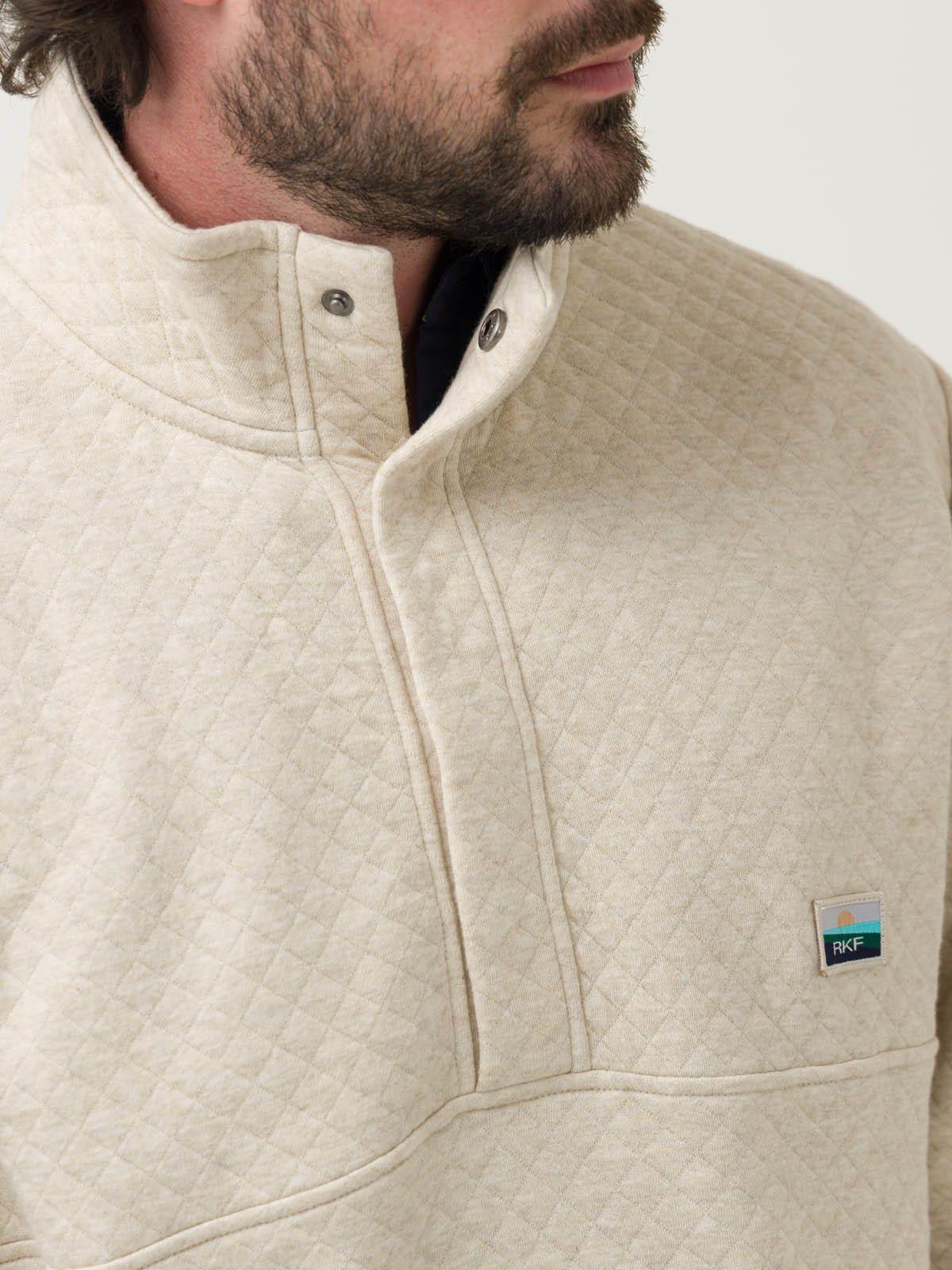 Polerón Algodón Orgánico Hombre Haze Beige-7