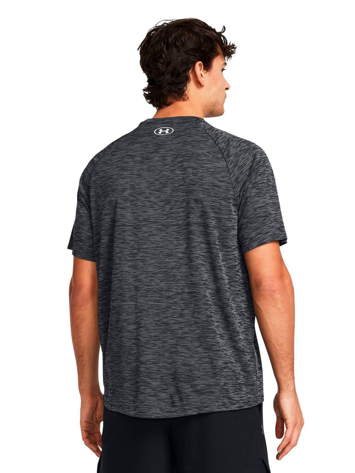 Polera texturizada UA Tech hombre Negro-4