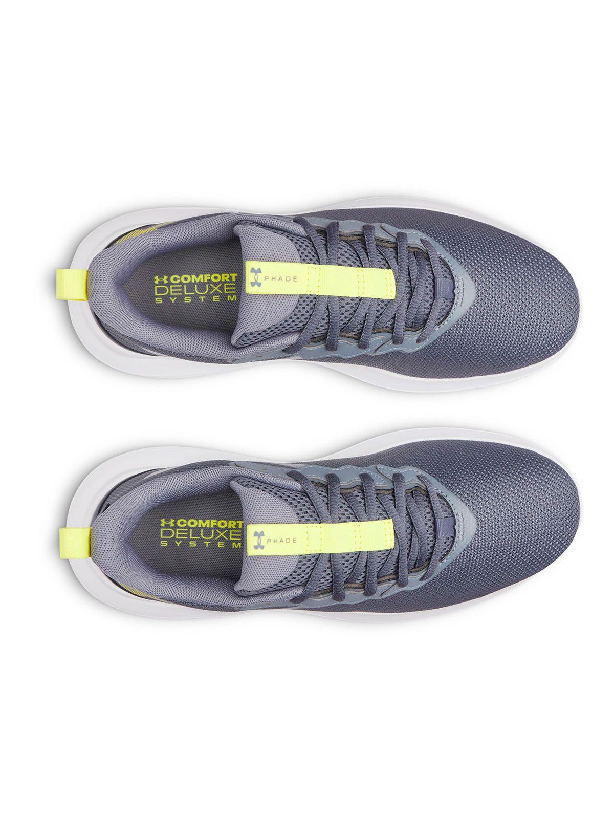 Zapatilla Hombre Ua Phade Rn 4 Gris-4