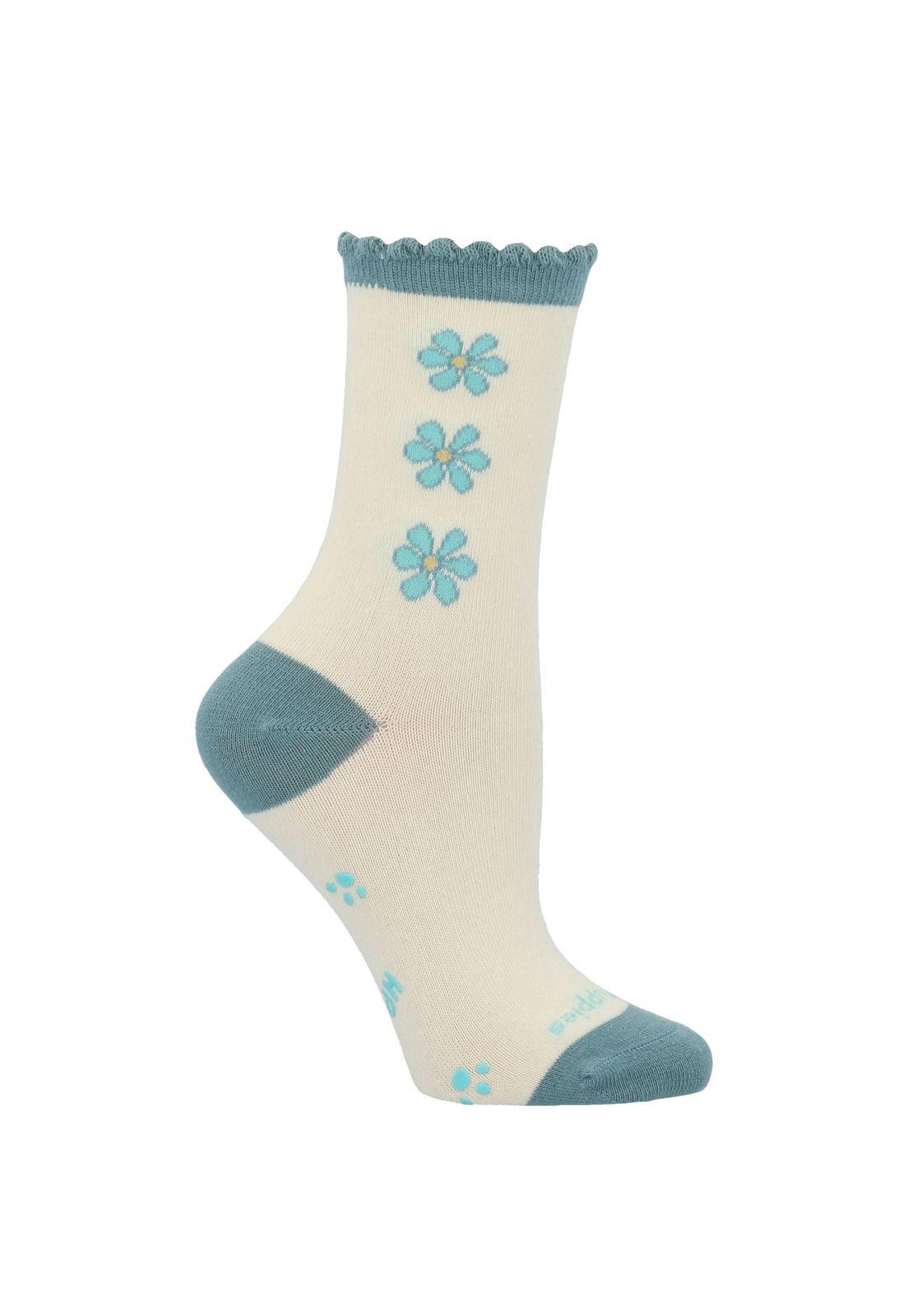 Calcetín Algodón G C St Flower-0