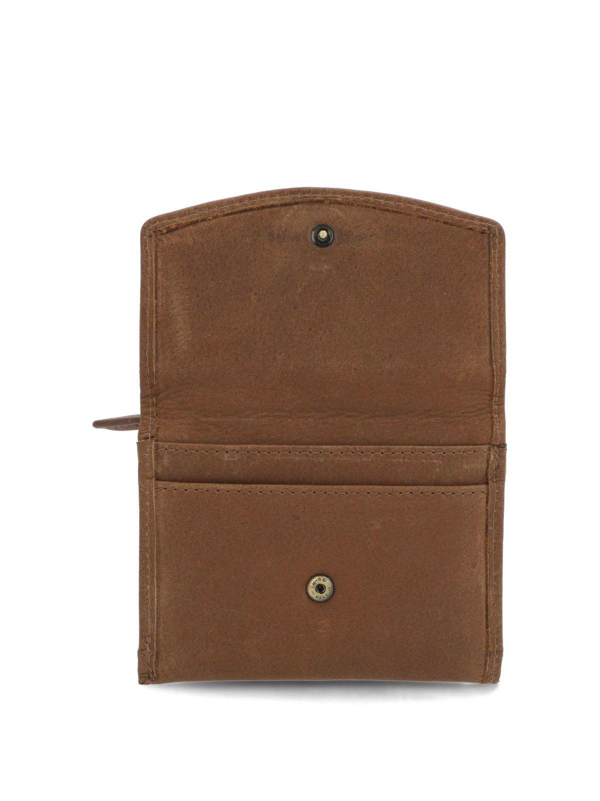 Billetera Cuero Mujer Th Greta Flap Café-2