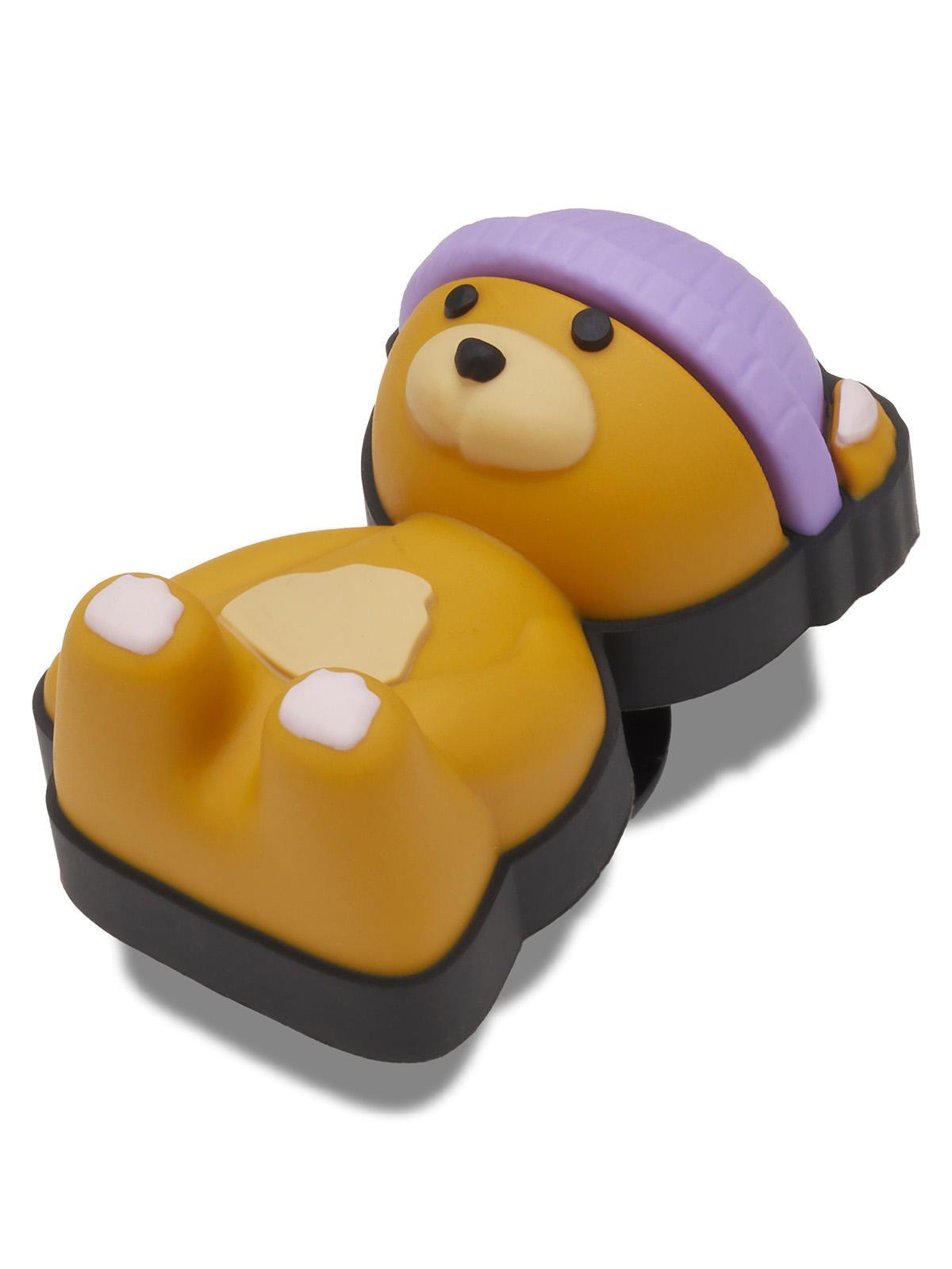 Jibbitz Crocs Osito Teddy Con Gorro De Lana Café-2