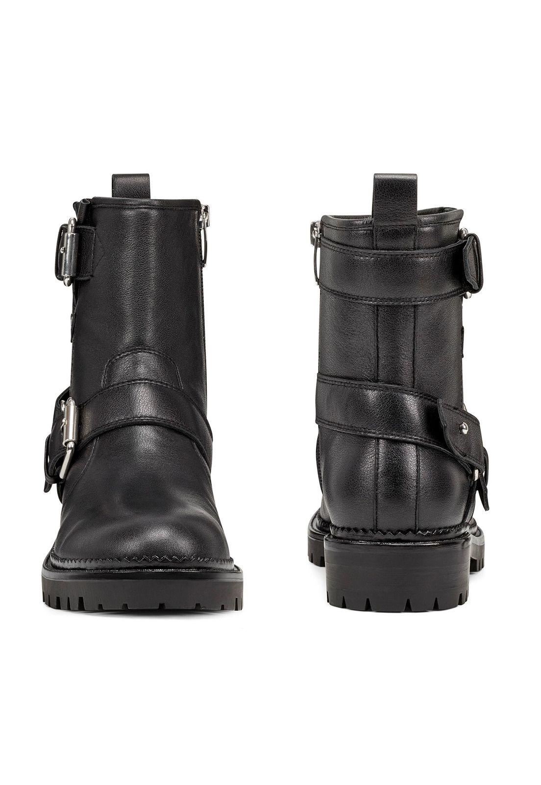 Botín Arria Cuero Negro Mujer-3