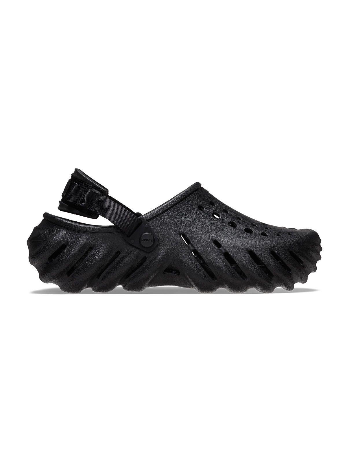 Zueco Crocs Hombre Echo Clog Negro-0