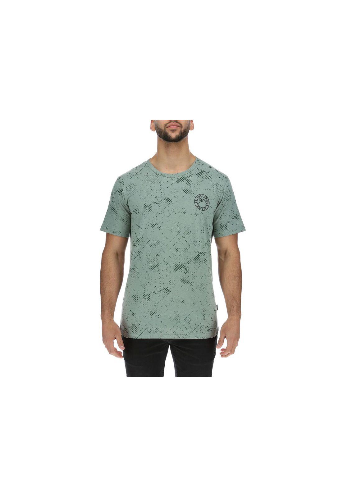 Polera M/C  Hombre Bronn Verde Claro-0