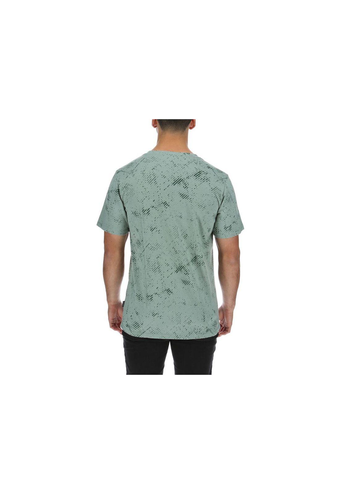 Polera M/C  Hombre Bronn Verde Claro-2