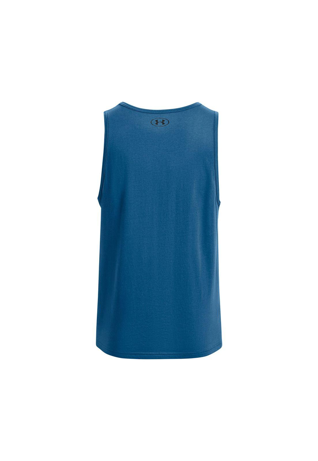 Polera sin manga UA Sportstyle hombre Azul-1