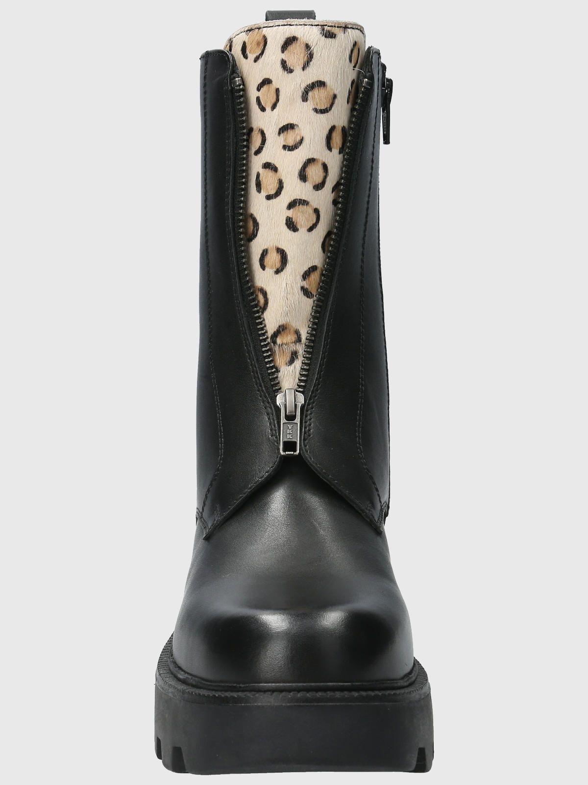 Botín Cuero Mujer Kimmi Negro-3