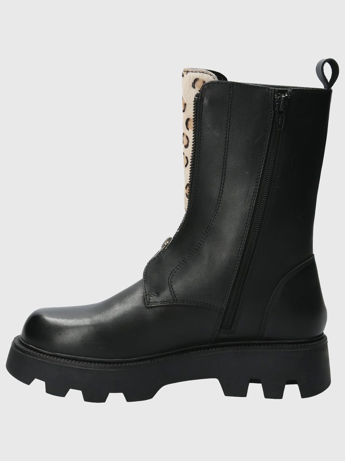 Botín Cuero Mujer Kimmi Negro-5