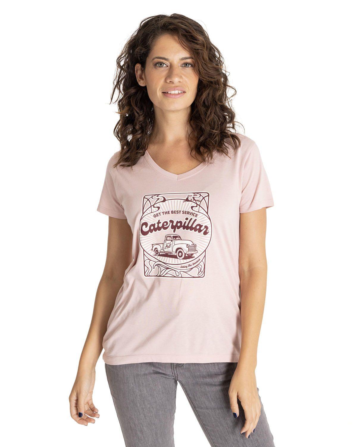 Polera Manga Corta Mujer W Foundation Tee 9 Rosado-0