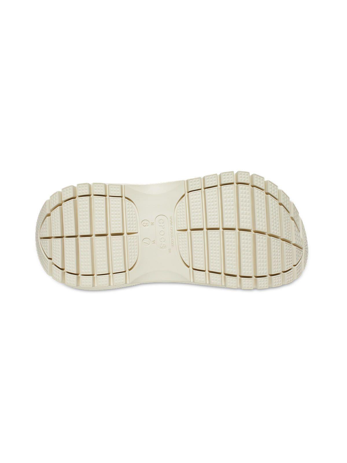 Zueco Crocs Mujer Mega Crush Clog Beige-5