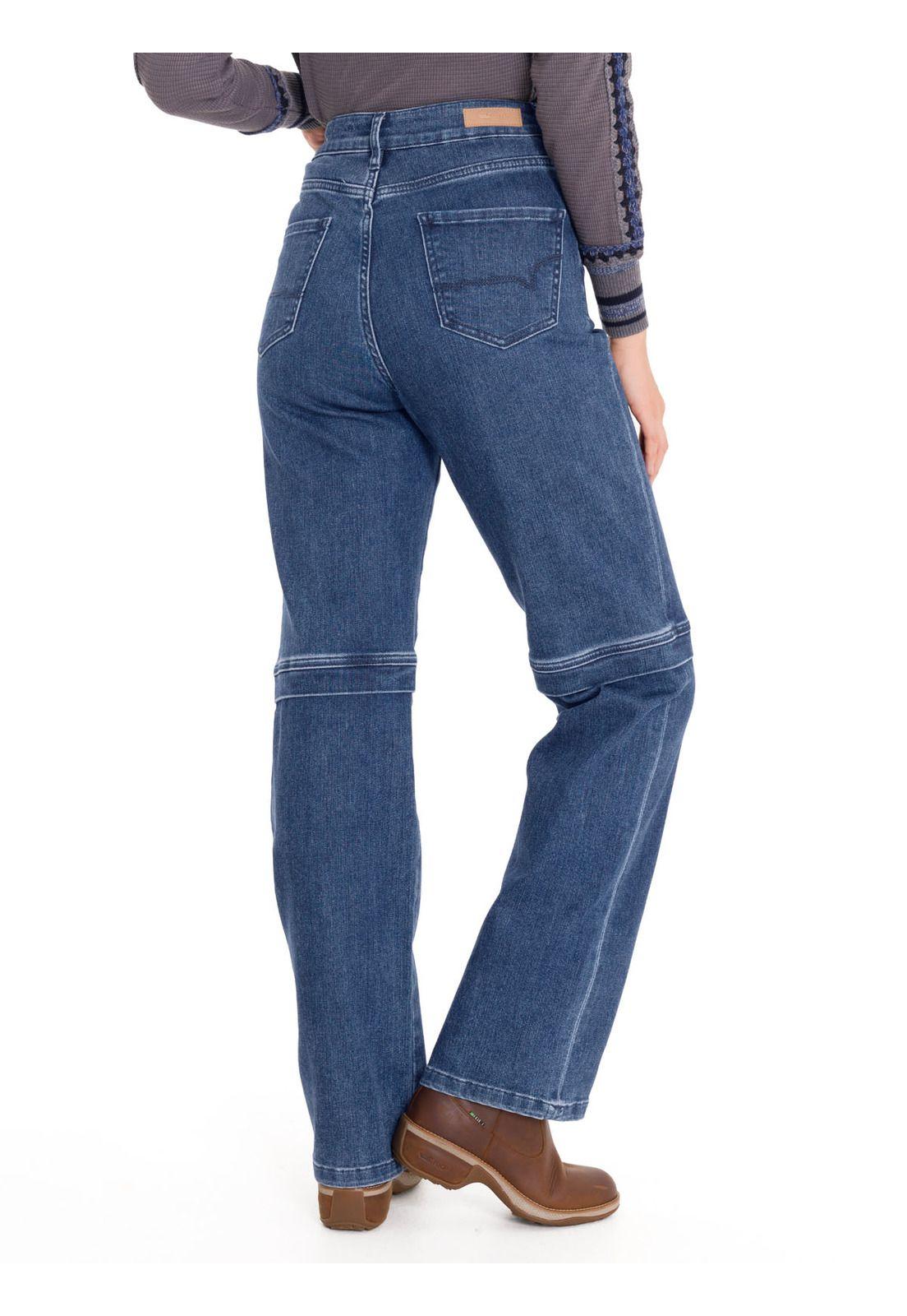 Jeans Algodón Mujer Traful Azul-6