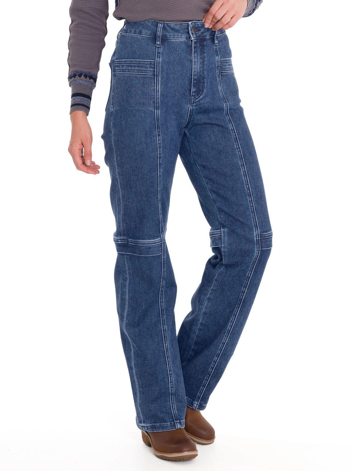 Jeans Algodón Mujer Traful Azul-5