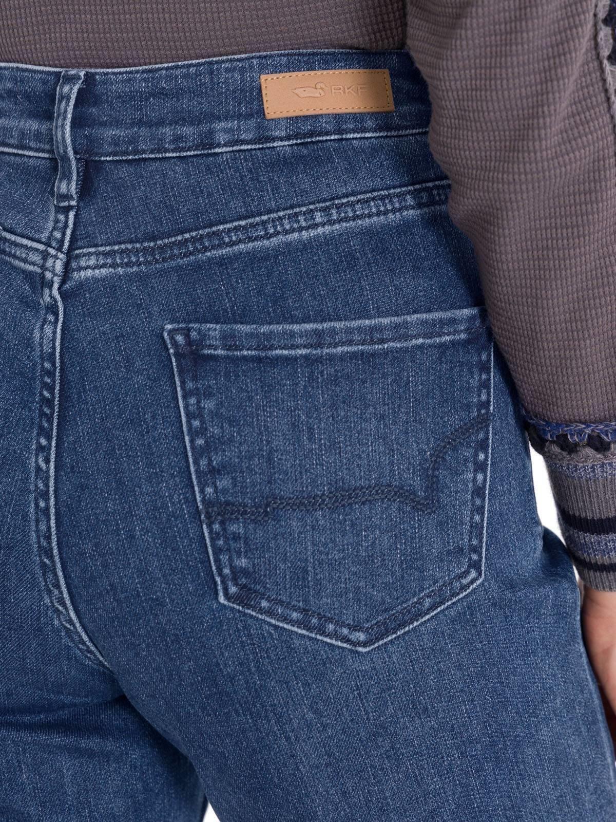 Jeans Algodón Mujer Traful Azul-8