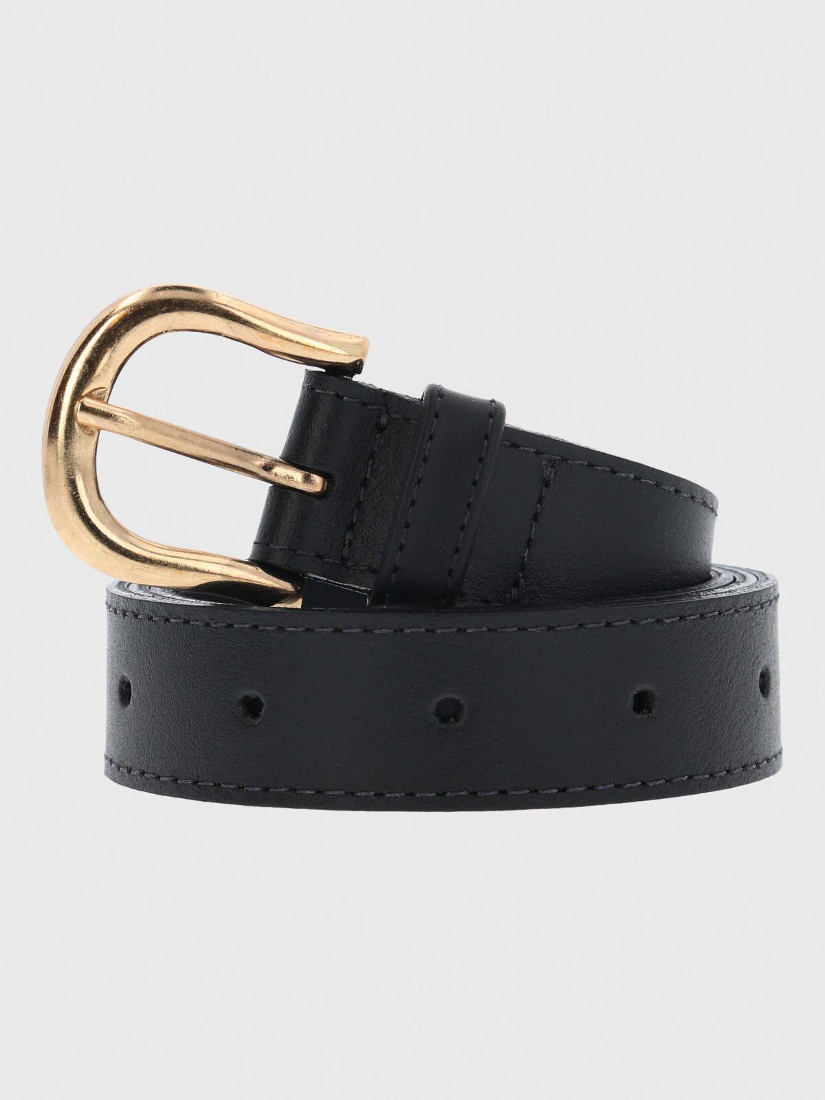 Cinturon Cuero Mujer Vanny Negro-0