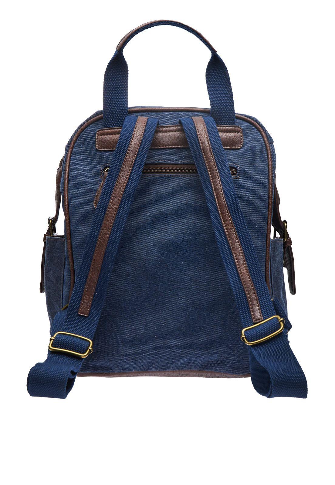 Mochila Mujer Viena Back Azul-2