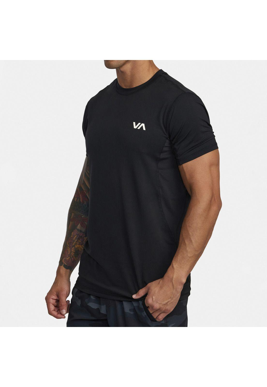 Polera Hombre Sport Vent Ss M Kttp Negro-4