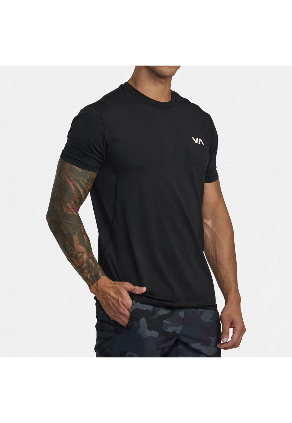 Polera Hombre Sport Vent Ss M Kttp Negro-6