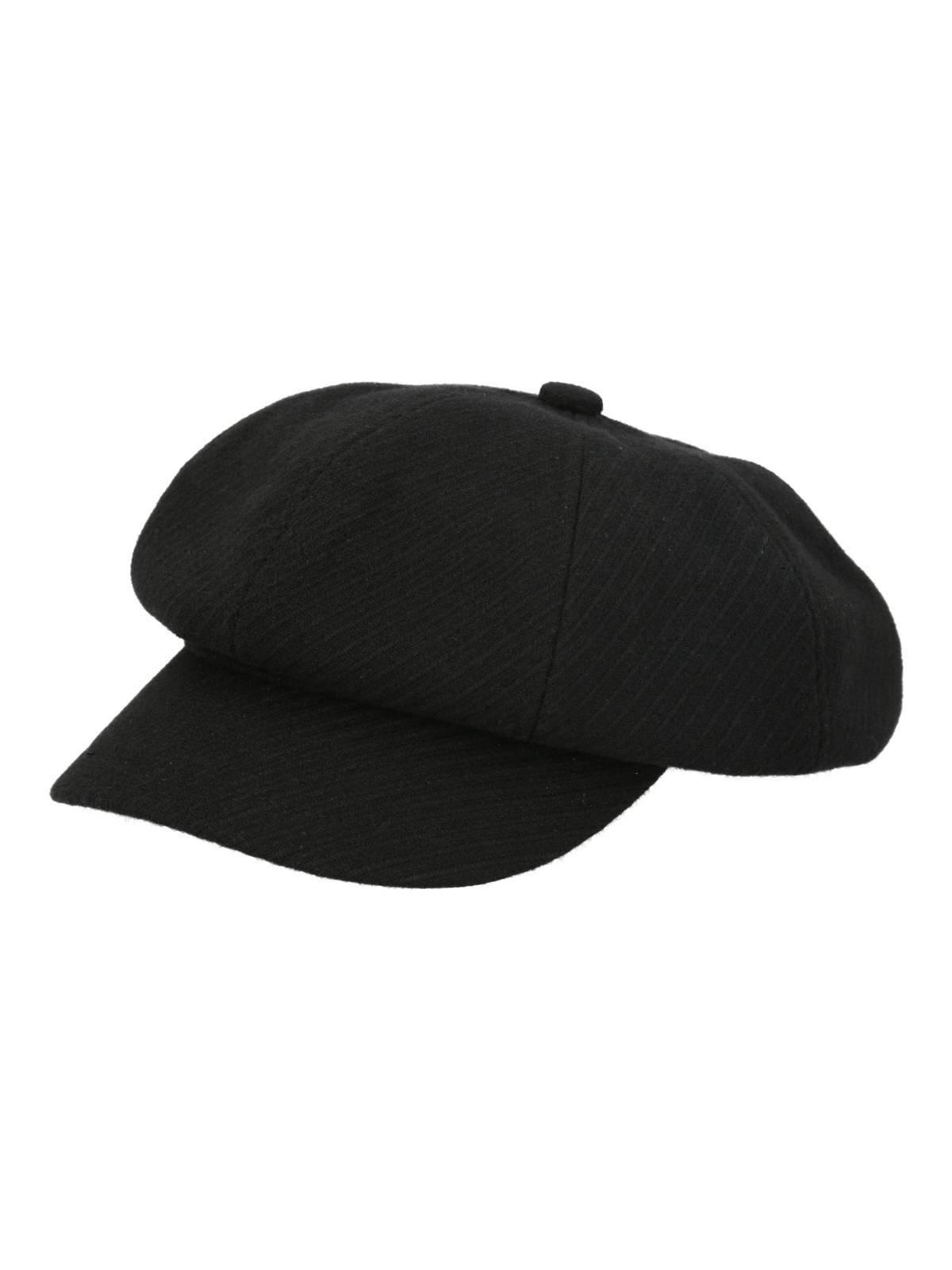 Gorros  Cap Beret Mujer Negro-0