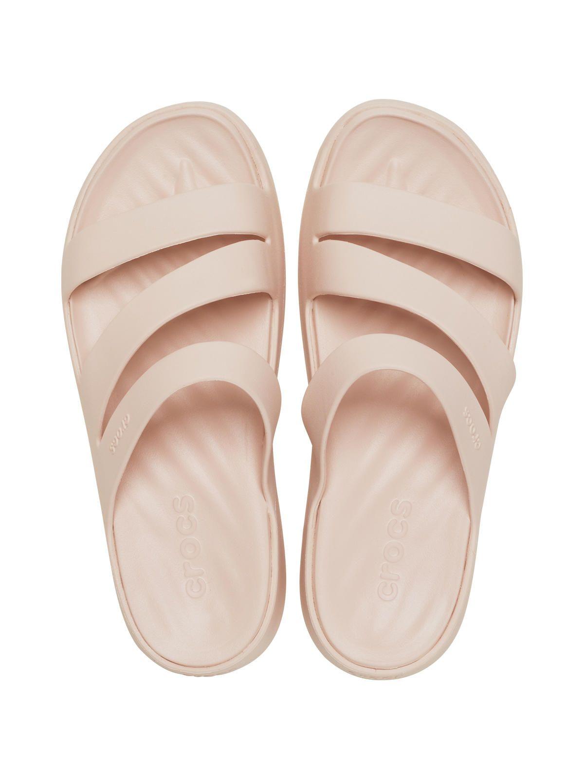 Sandalia Crocs Mujer Getaway Strappy Rosado-4