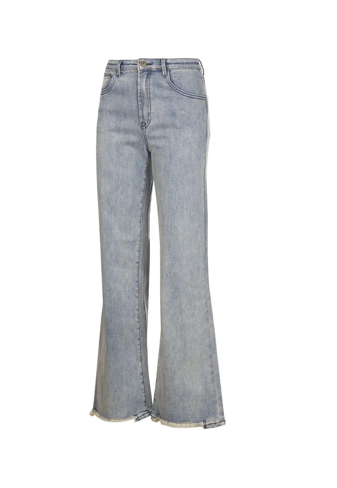 Jeans Mujer Anne-Wico Azul Claro-0