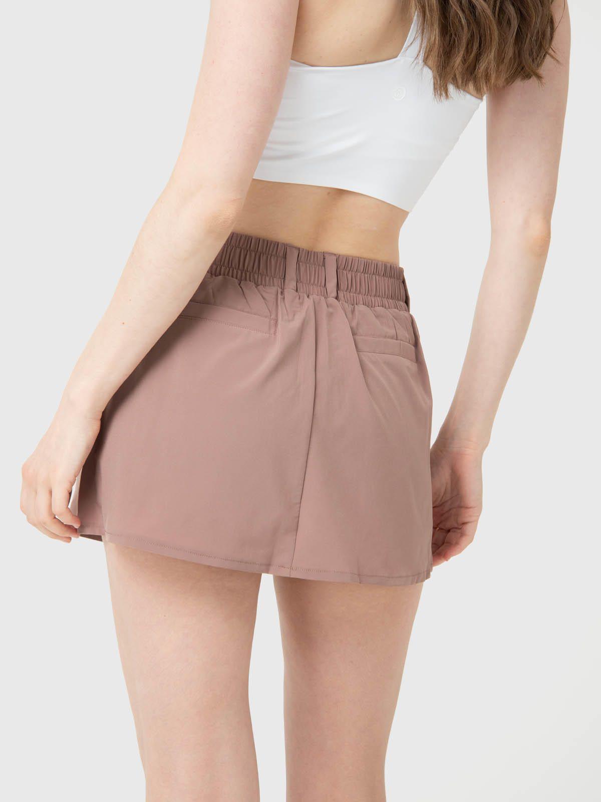 Falda Mujer Court Café Claro -3
