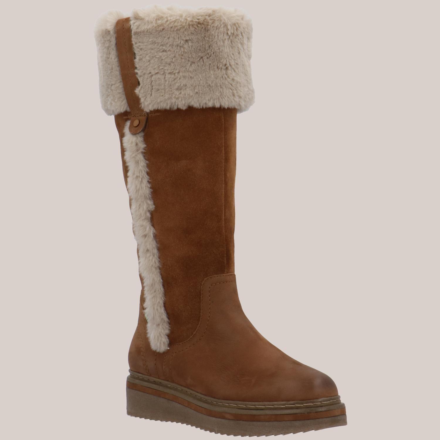 Bota Mujer Gomera Camel-0