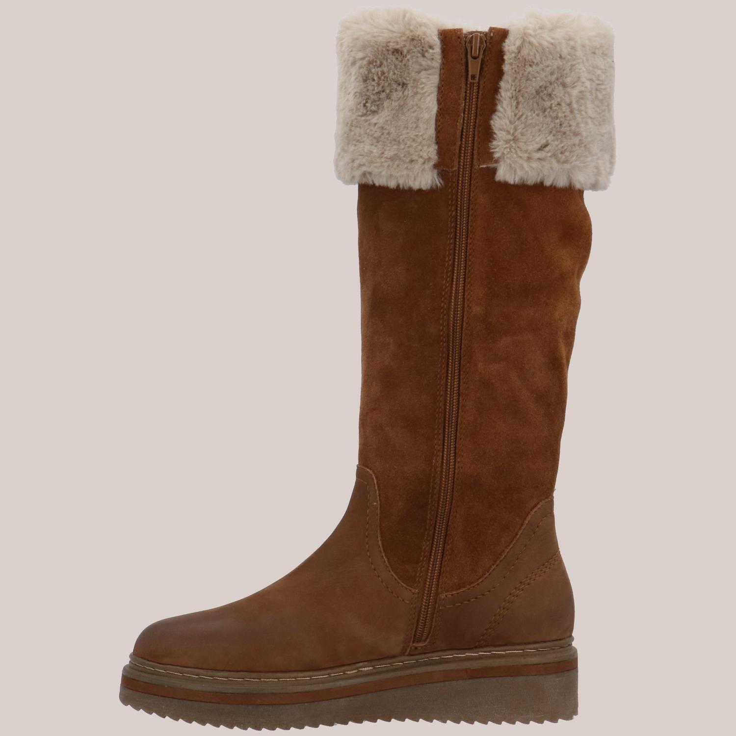 Bota Mujer Gomera Camel-4