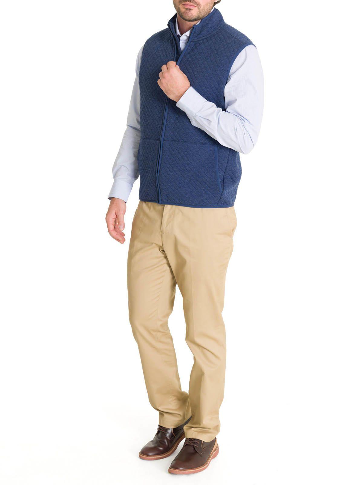 Chaqueta Algodón Orgánico Hombre Rhombo Azul-8