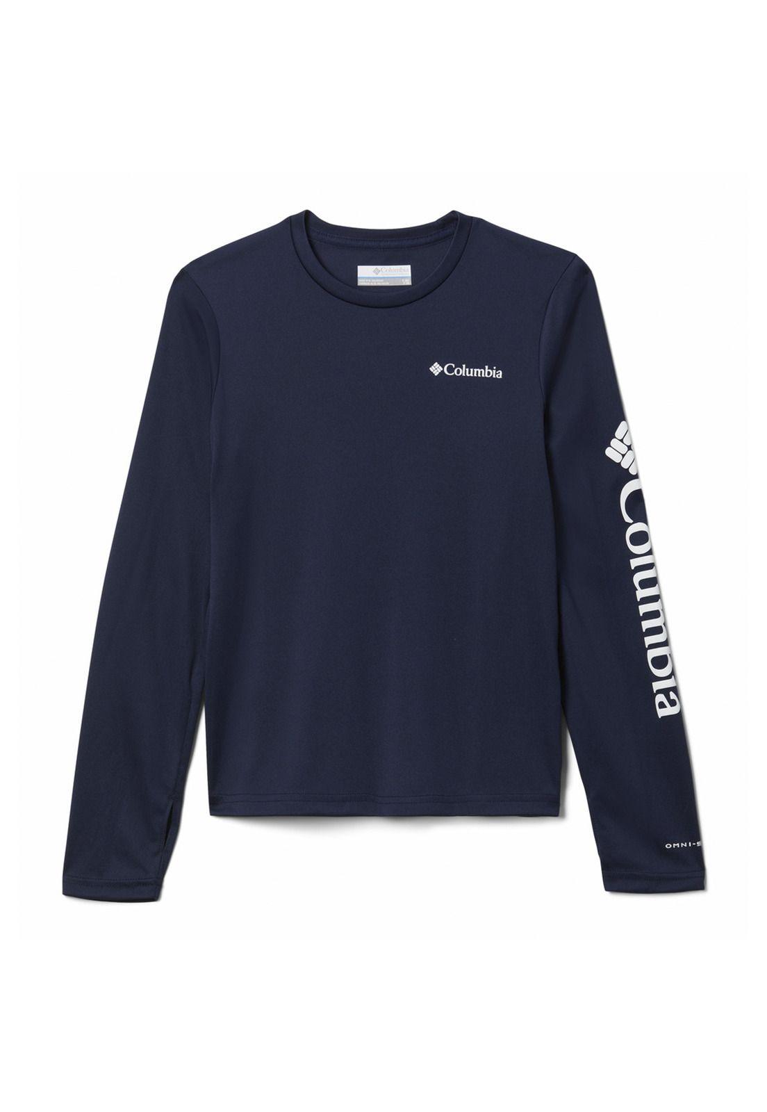 Camiseta Niño Fork Stream Long Azul-0