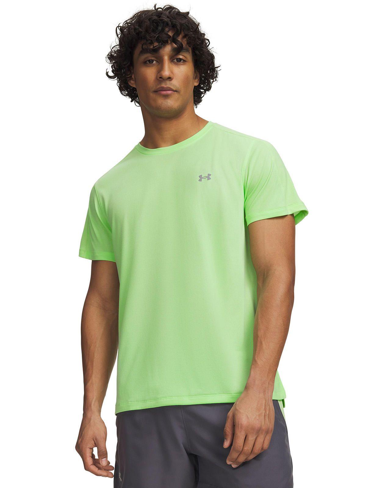 Polera M/C Hombre Velociti Reflectante Ss Polera Verde-0