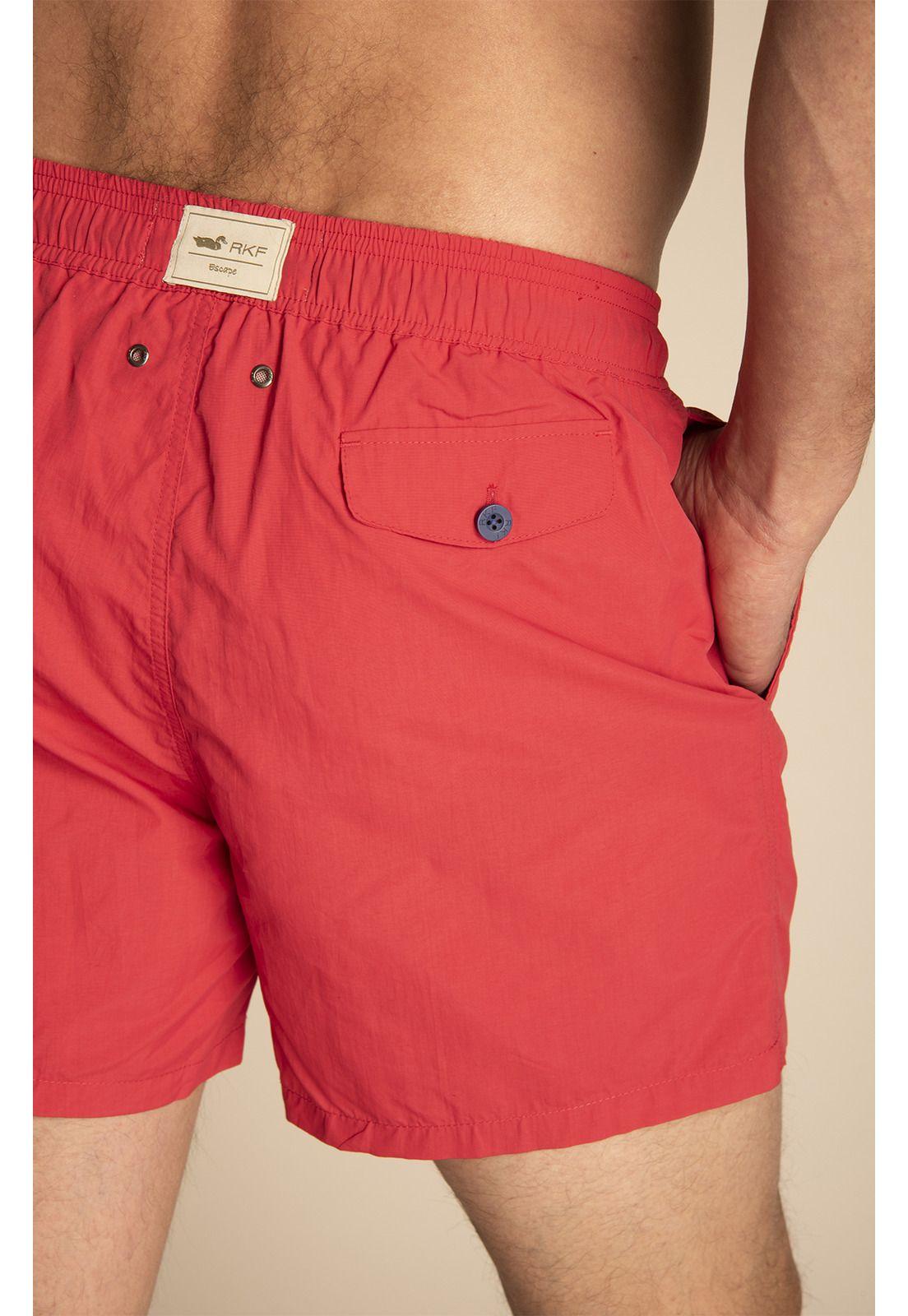 Traje de Baño Nylon Hombre Reactive Rosado-4