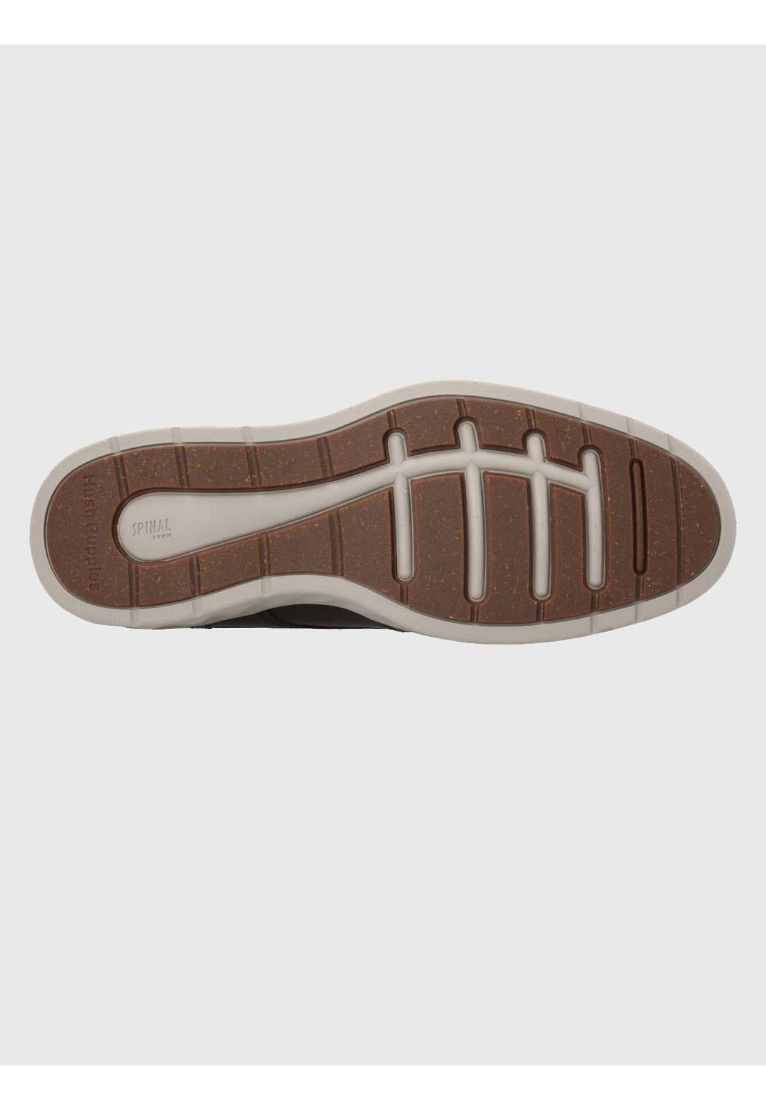 Zapato Cuero Hombre Spinal Center Café-7