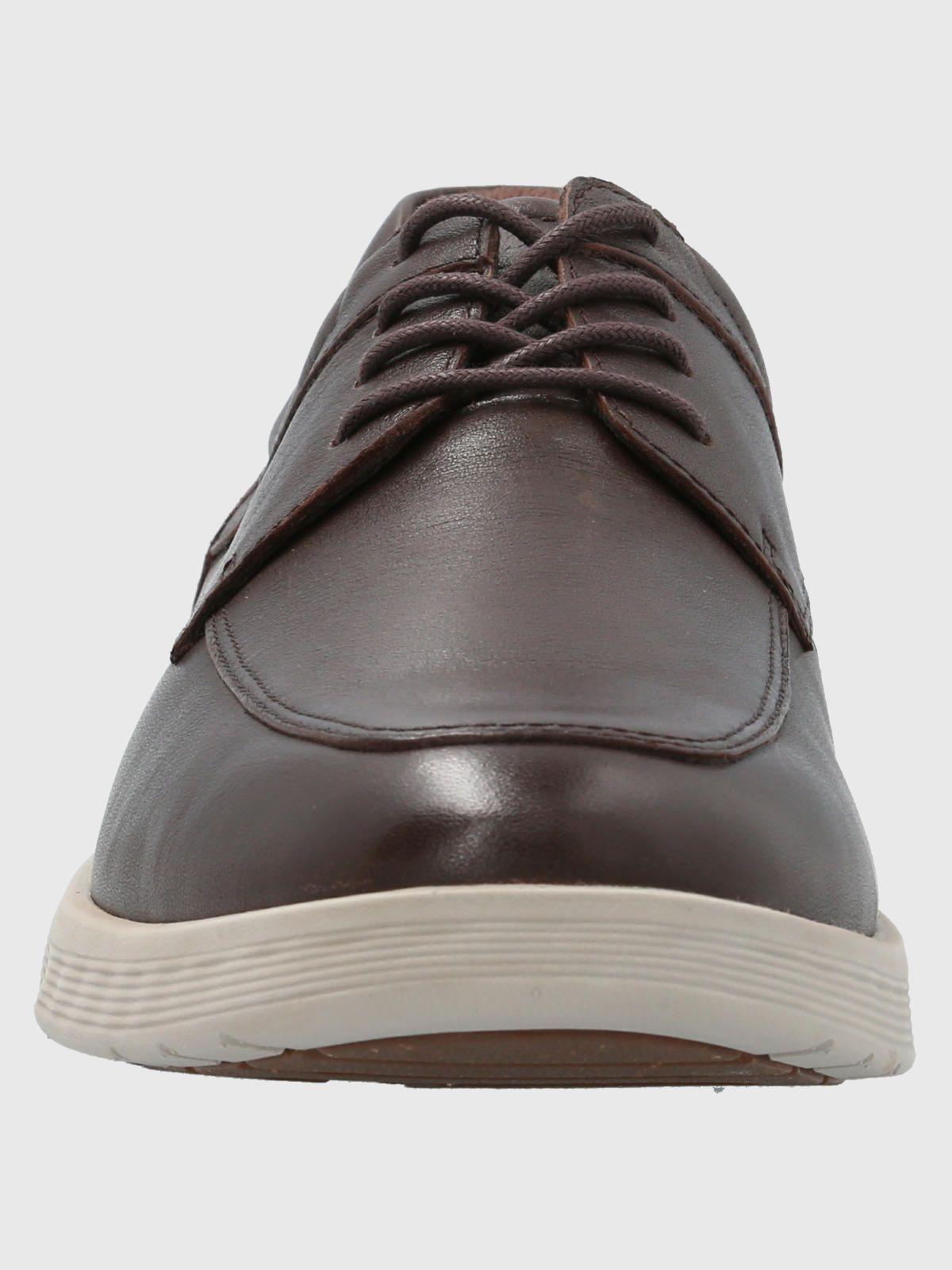 Zapato Cuero Hombre Spinal Center Café-3