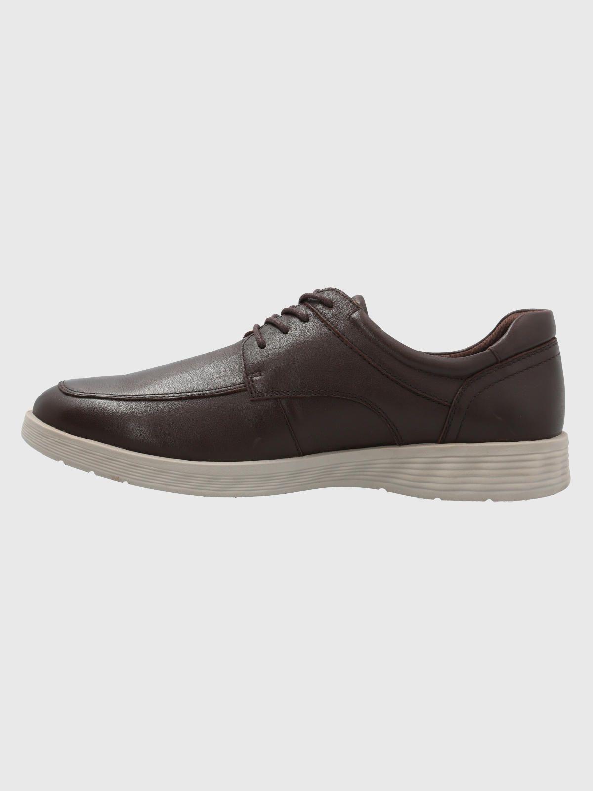 Zapato Cuero Hombre Spinal Center Café-4