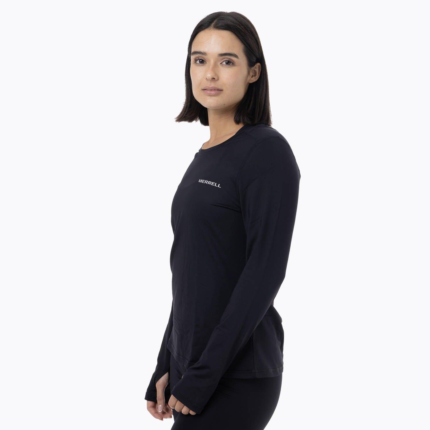 Primera Capa Superior Mujer First Layer Negro-1