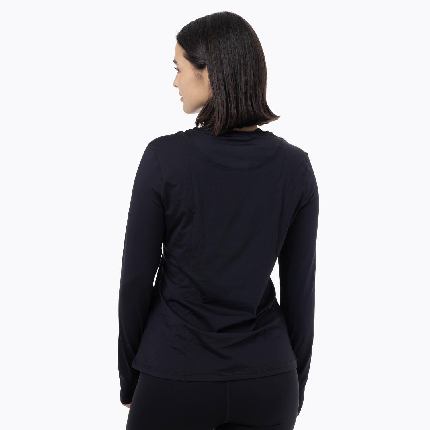 Primera Capa Superior Mujer First Layer Negro-3